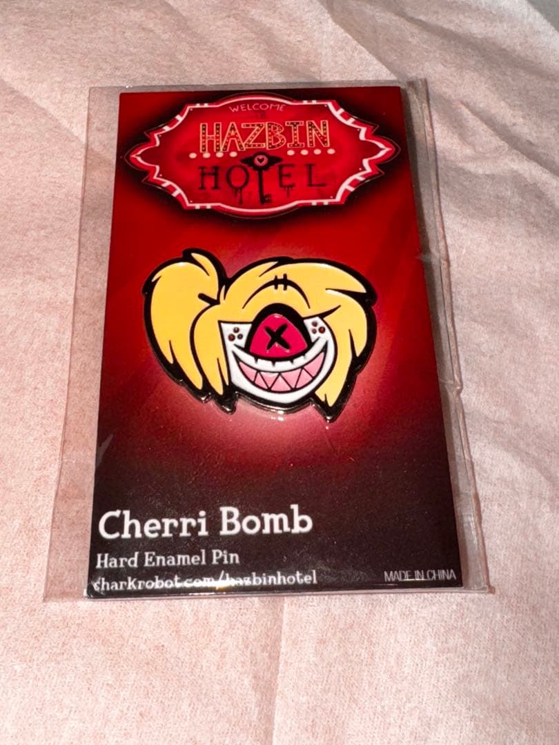 Hazbin Hotel Cherry bomb(チェリーボム)ピンズ