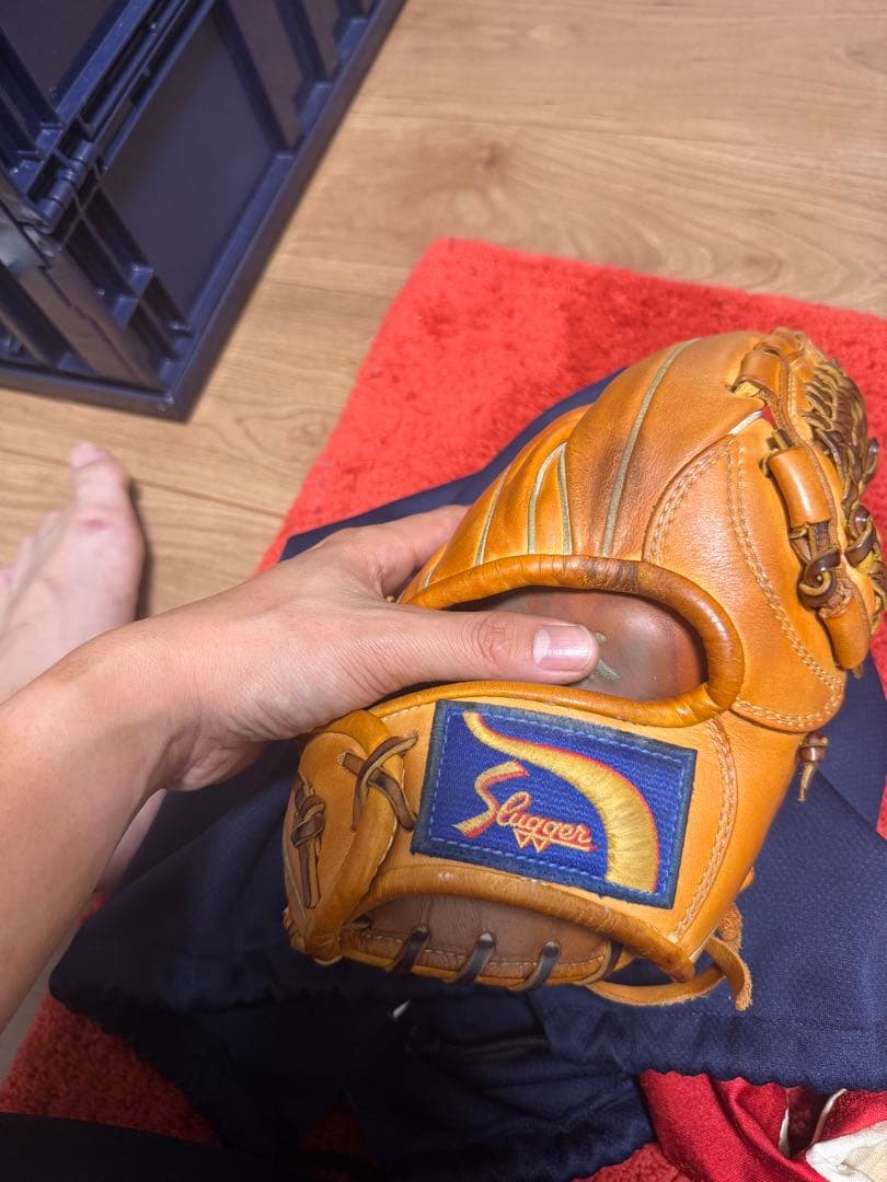 久保田スラッガー　L7S 軟式グローブ オレンジ　野球