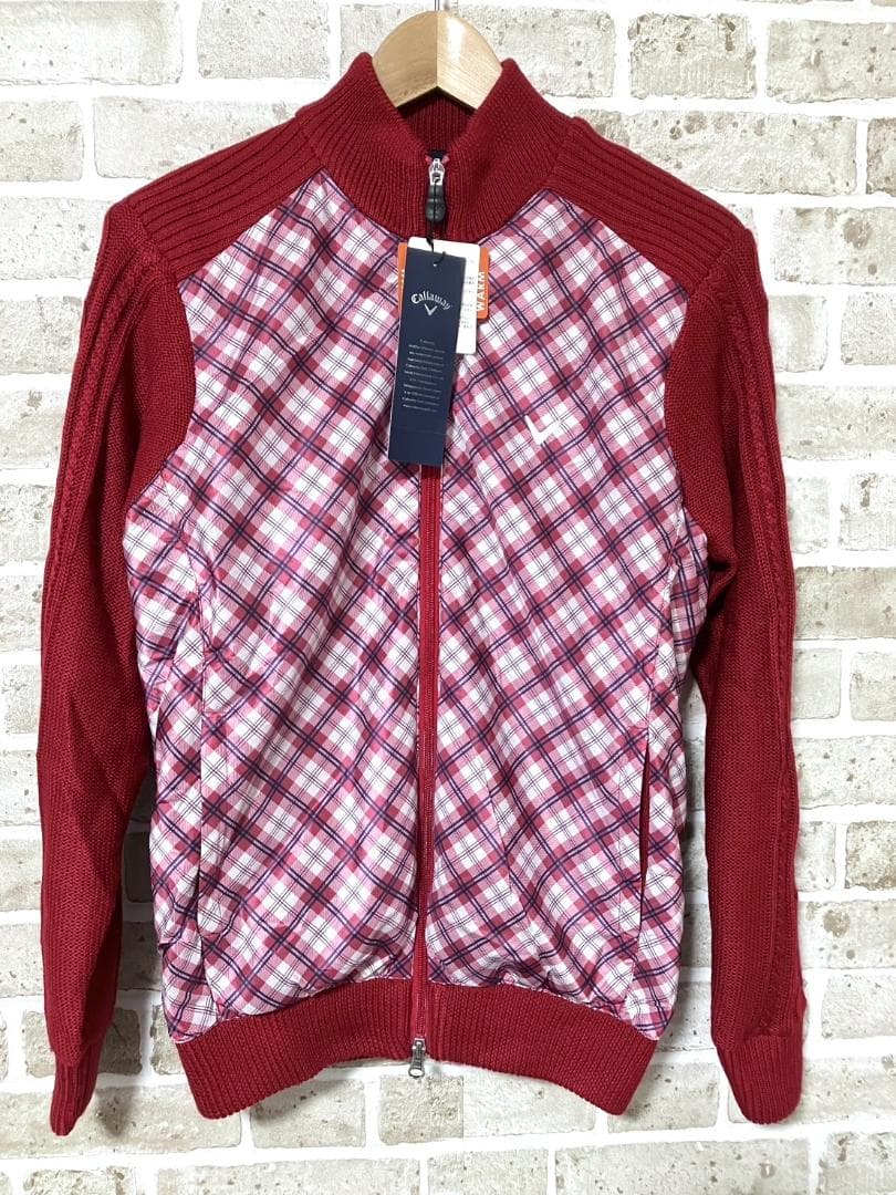24時間以内/早い者勝ち 新品 キャロウェイ メンズ ニットジャケット Mサイズ