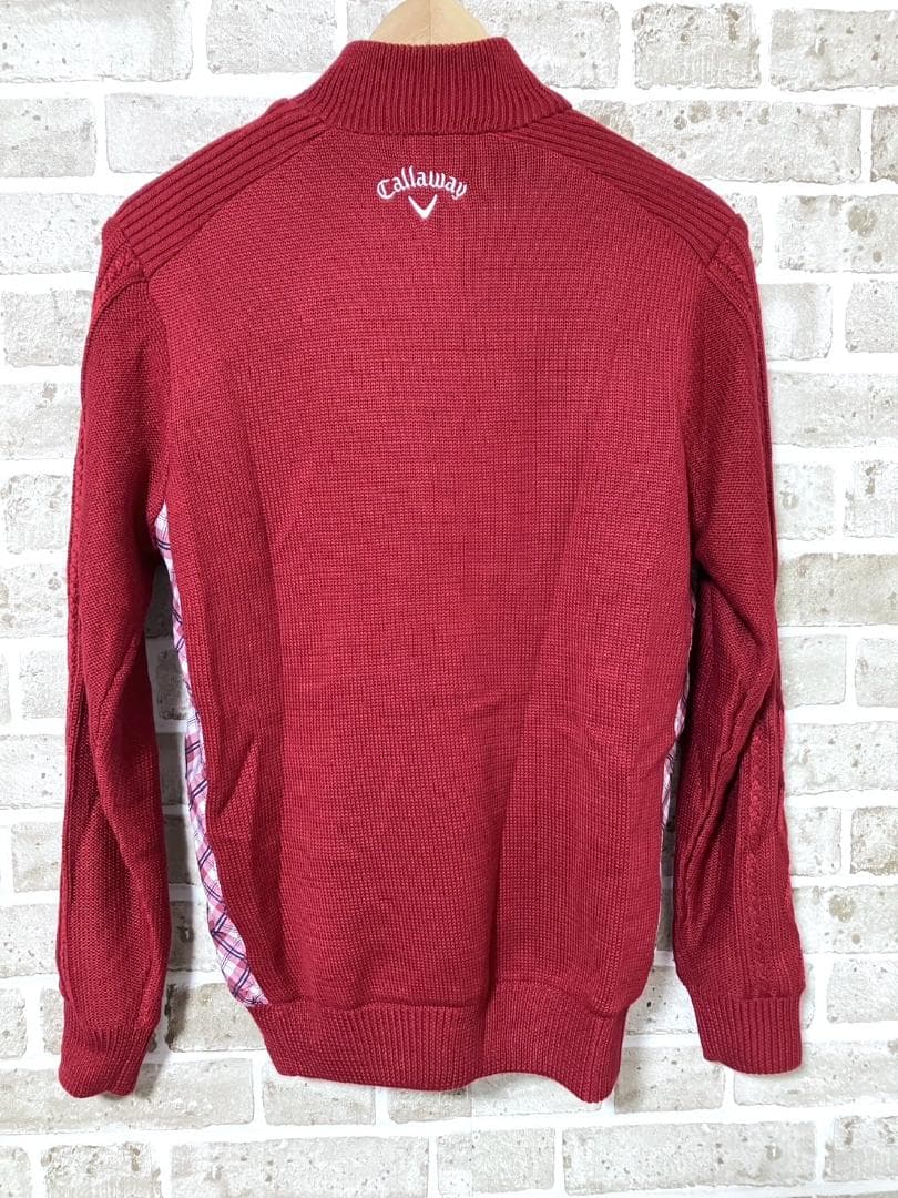 24時間以内/早い者勝ち 新品 キャロウェイ メンズ ニットジャケット Mサイズ