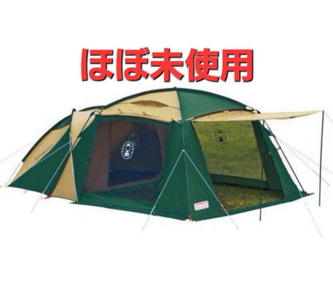 ほぼ未使用　Coleman ラウンドスクリーン2ルームハウス　タープテント