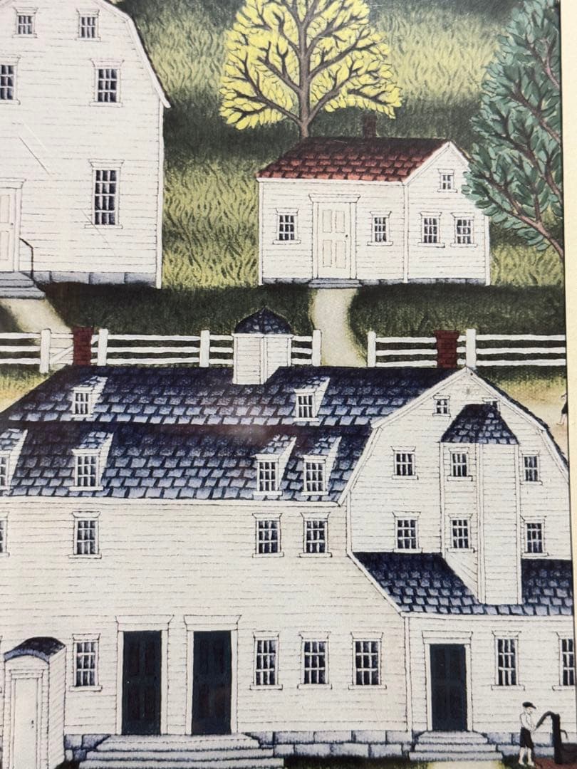 キャシー・ジェイコブセンのシェーカー風景画 k.Jacobsen shaker