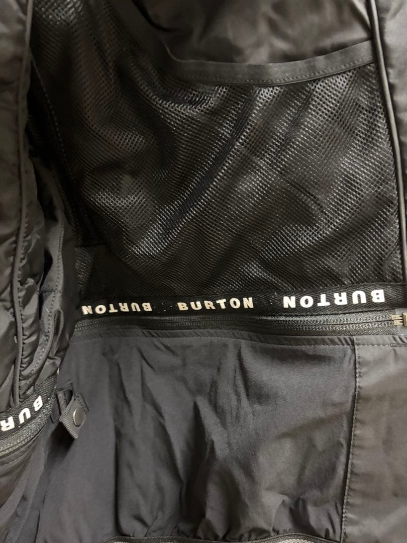 BURTON ブラック スノーボードウェア