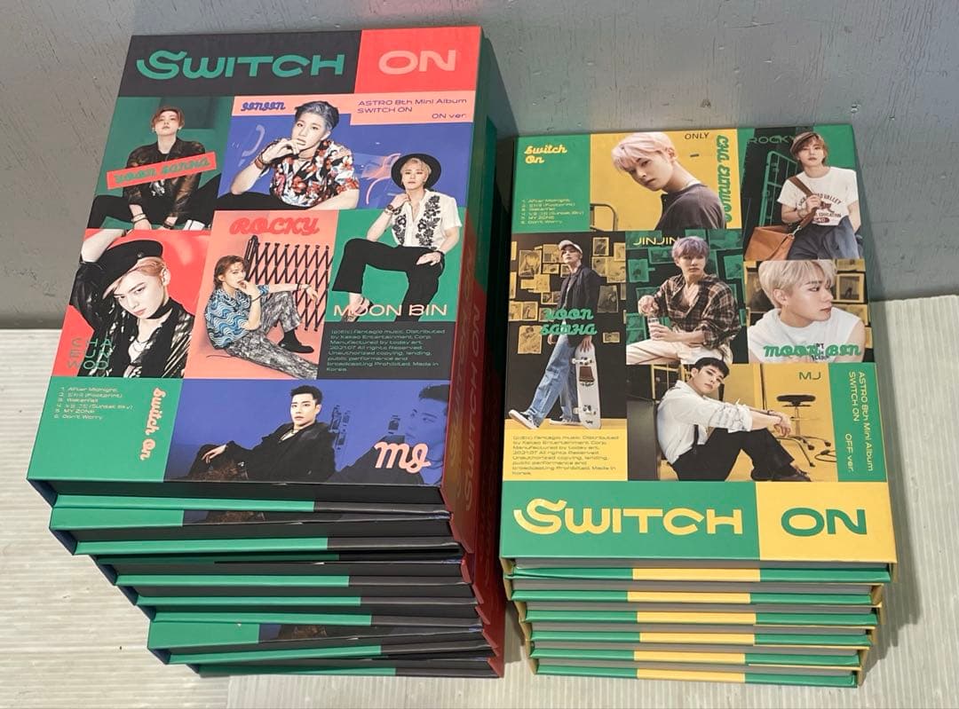 ASTRO アストロ　SWITCH ON ミニアルバム　韓国アイドル　Kpop