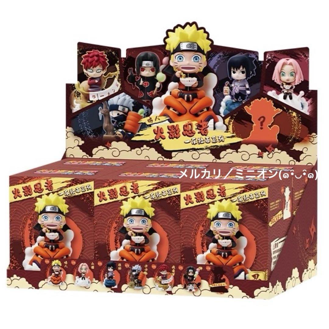 NARUTO ナルト 疾風伝 一楽ラーメンテーマ フィギュア 6種BOX 正規品