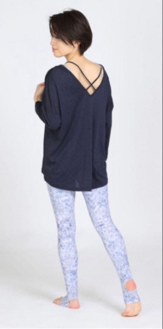 イージーヨガ easyoga レギンス トレンカ M