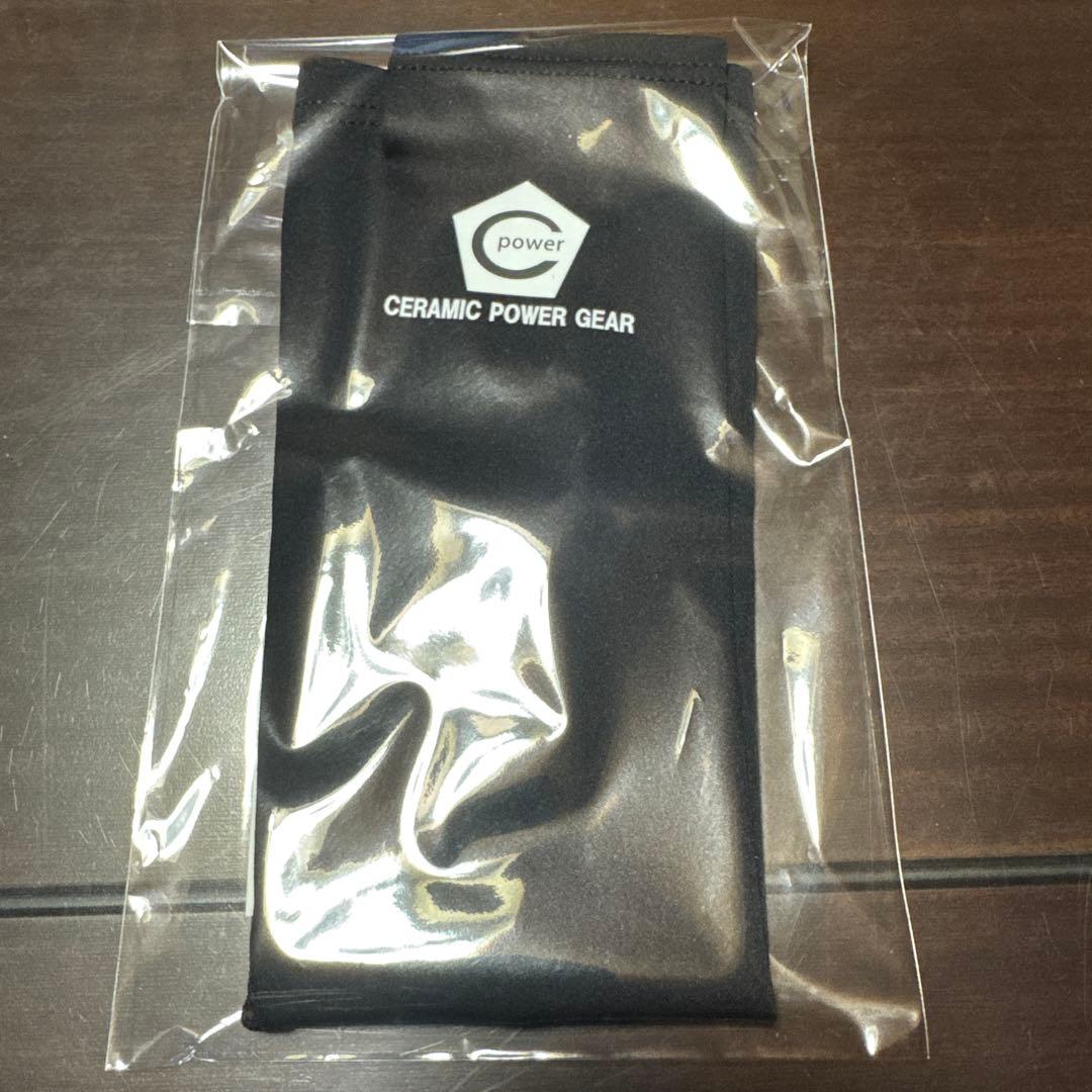CERAMIC POWER GEAR アームスリーブ 人気手首ロゴ！