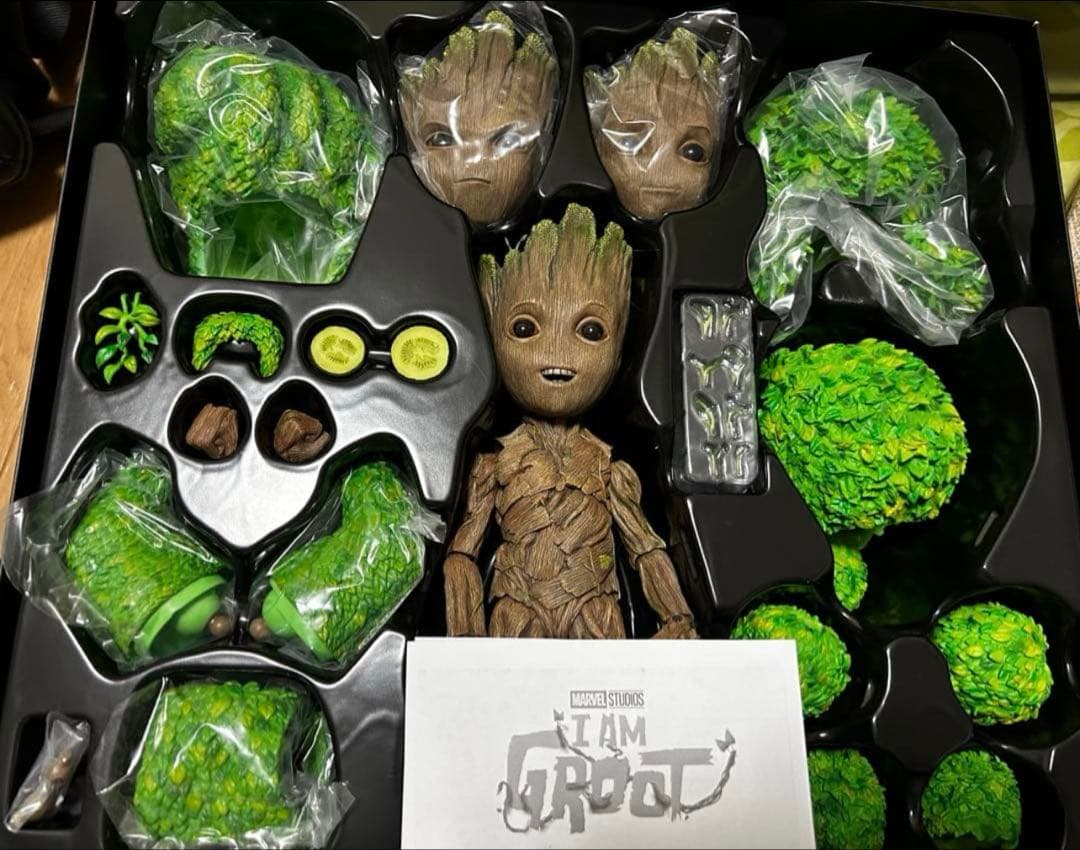 ホットトイズ　アイ・アム・グルート　hottoys groot グルート