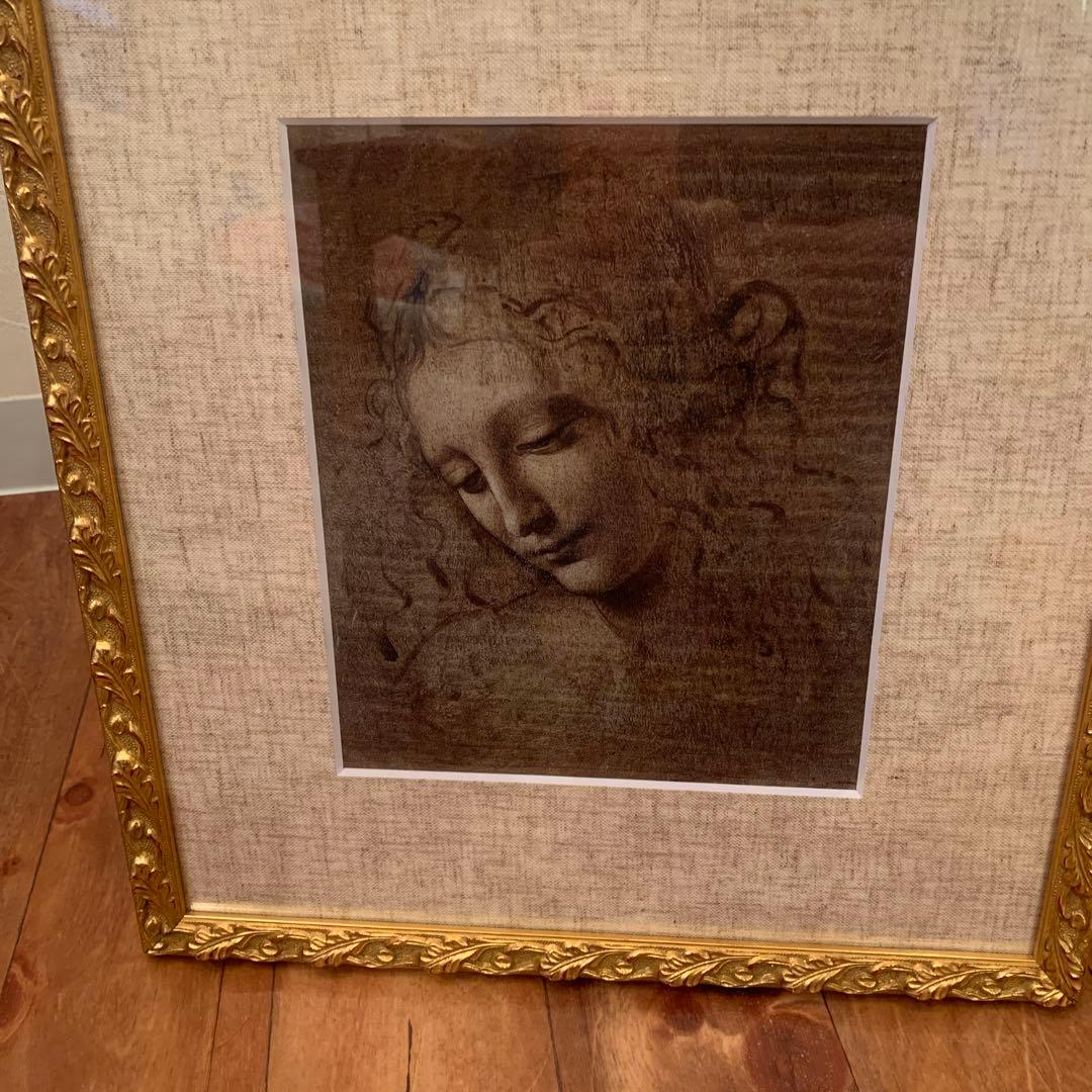 レオナルド・ダ・ヴィンチ　ほつれ髪の女