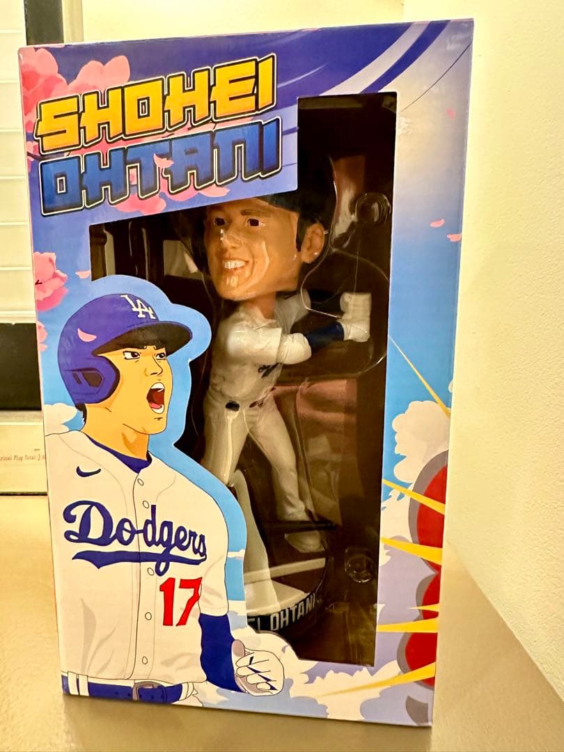 大谷翔平 ボブルヘッド【白ユニ】5/16ドジャースタジアム限定配布