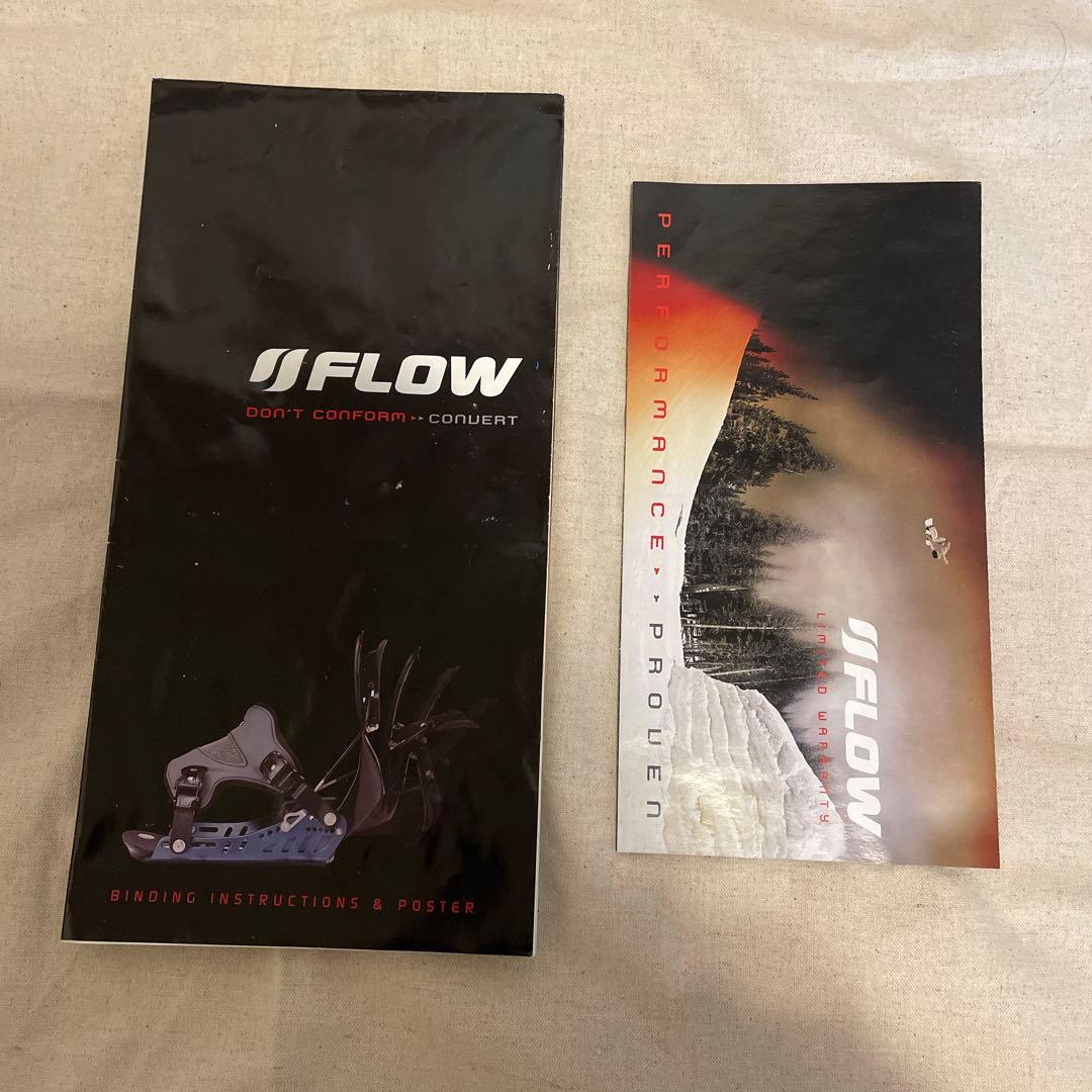 メンズ　FLOWスノーボードビンディング ブラックLサイズ