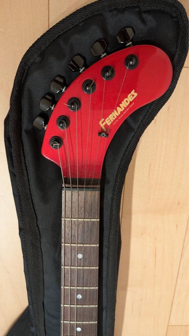 FERNANDES zo-3ギター 赤 ジャンク品