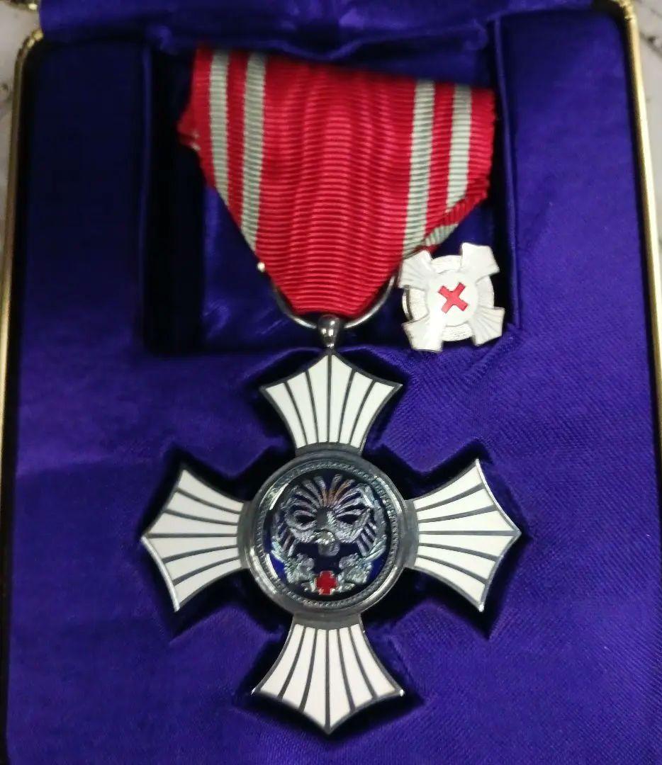 日本赤十字社　金色有功章　銀色有功章　勲章
