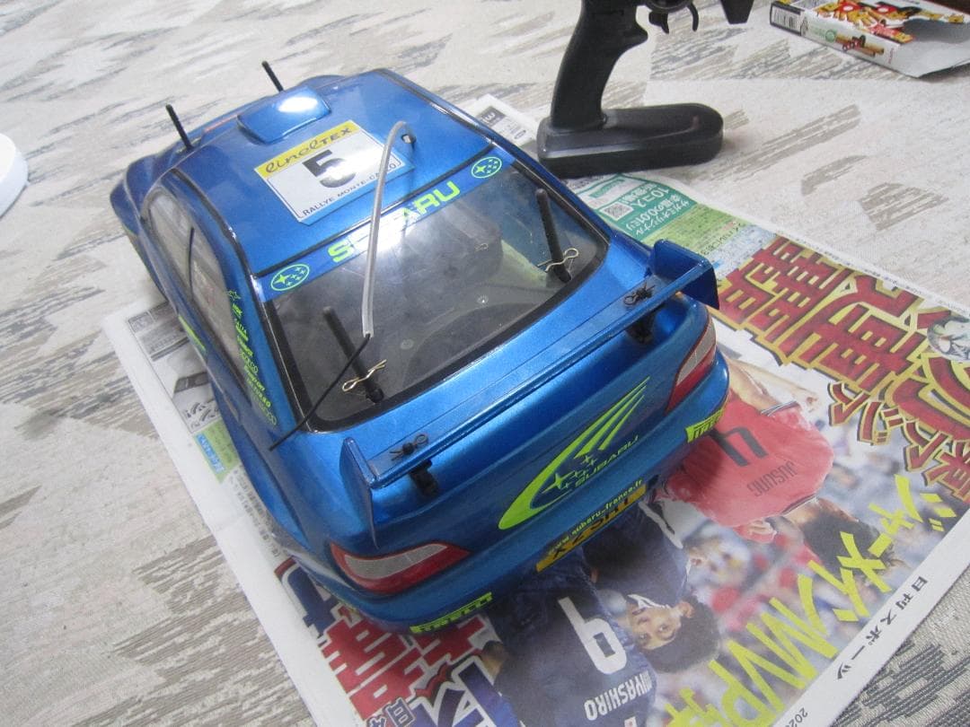 1/8 エンジンカー TAMIYA TGX インプレッサ 24時間だけ出品 送込