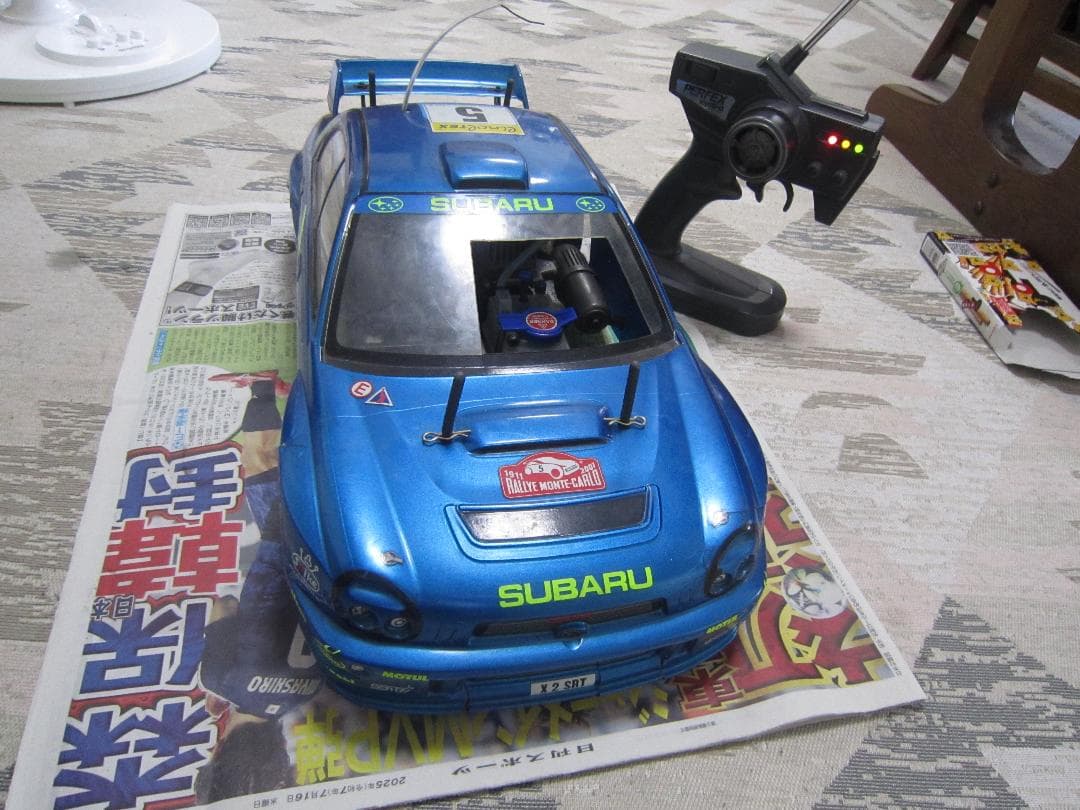 1/8 エンジンカー TAMIYA TGX インプレッサ 24時間だけ出品 送込