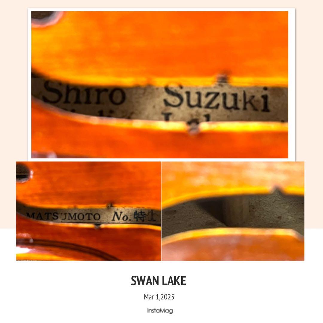 【希少⭐️1/10】Shiro Suzuki バイオリン鈴木士郎 特1