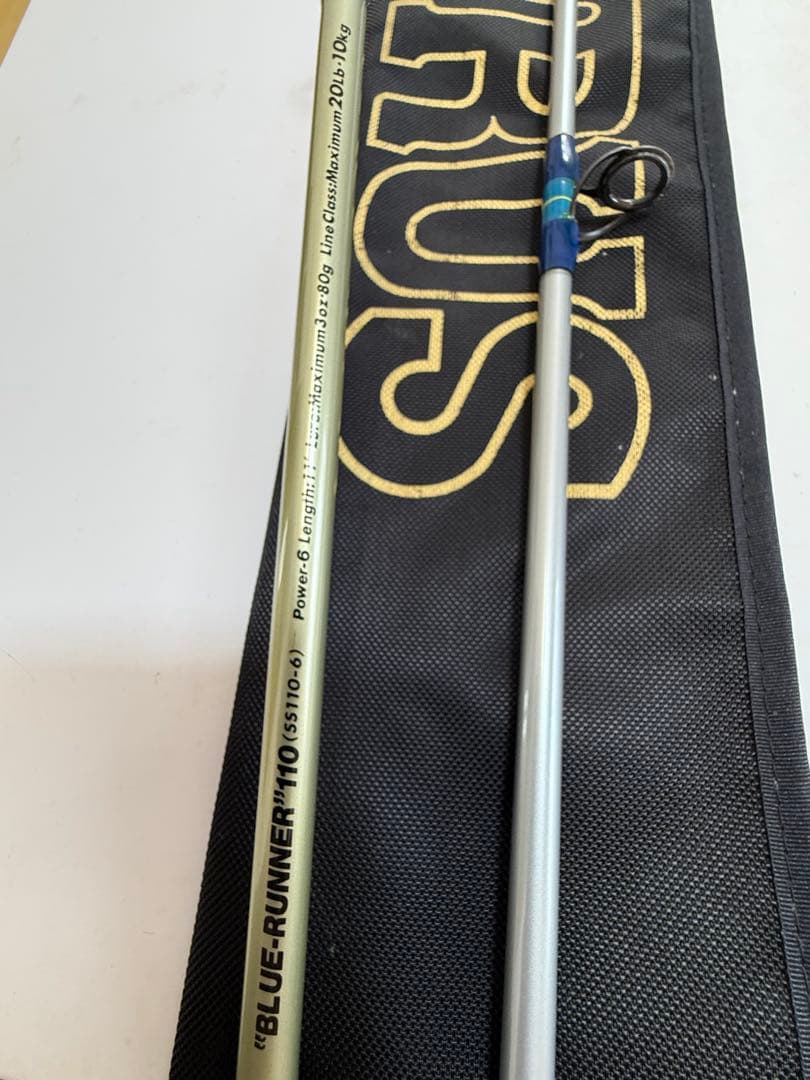 ロッド SAURUS SaltwaterSportsman BLUE RUNNER110
