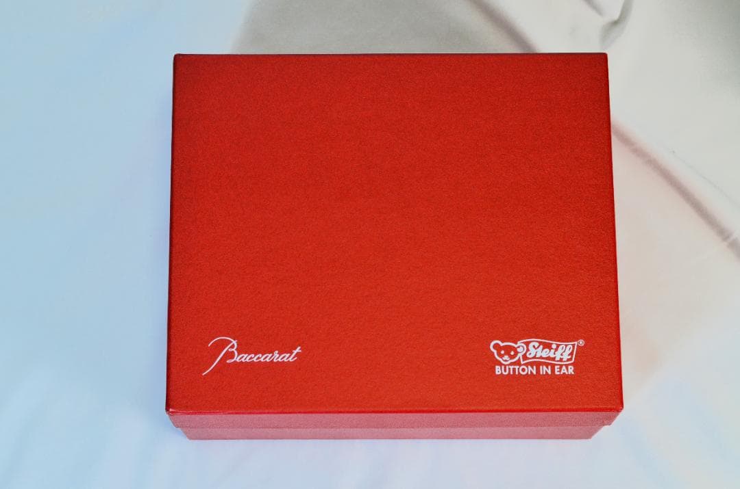 バカラ シュタイフ 1000体限定 テディベア ハートペンダント