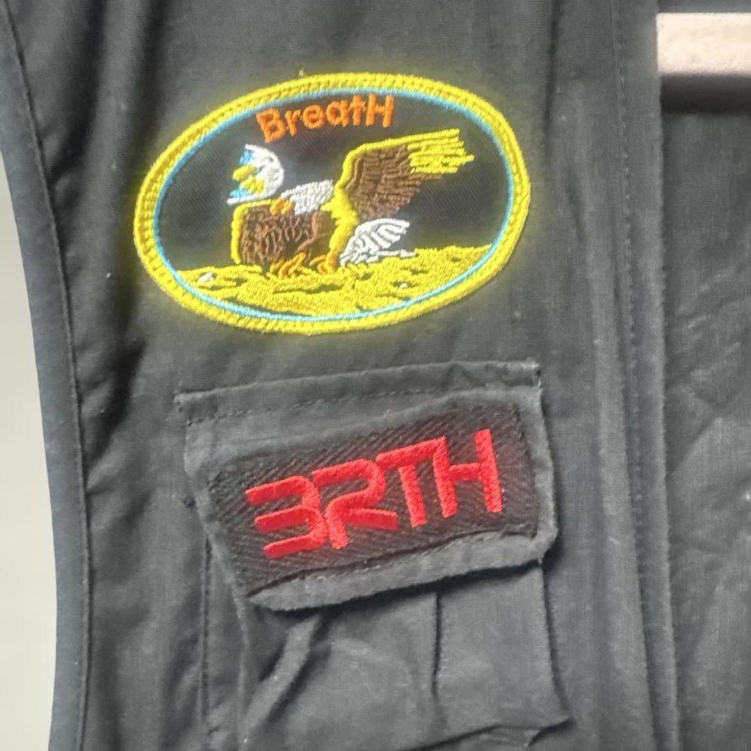 Breath ブラック フィッシングベスト