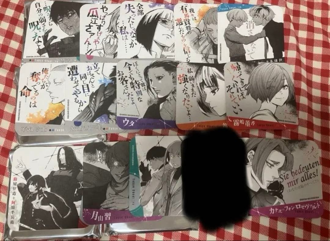 東京喰種:re アートコースター　44種　　BOX特典付き