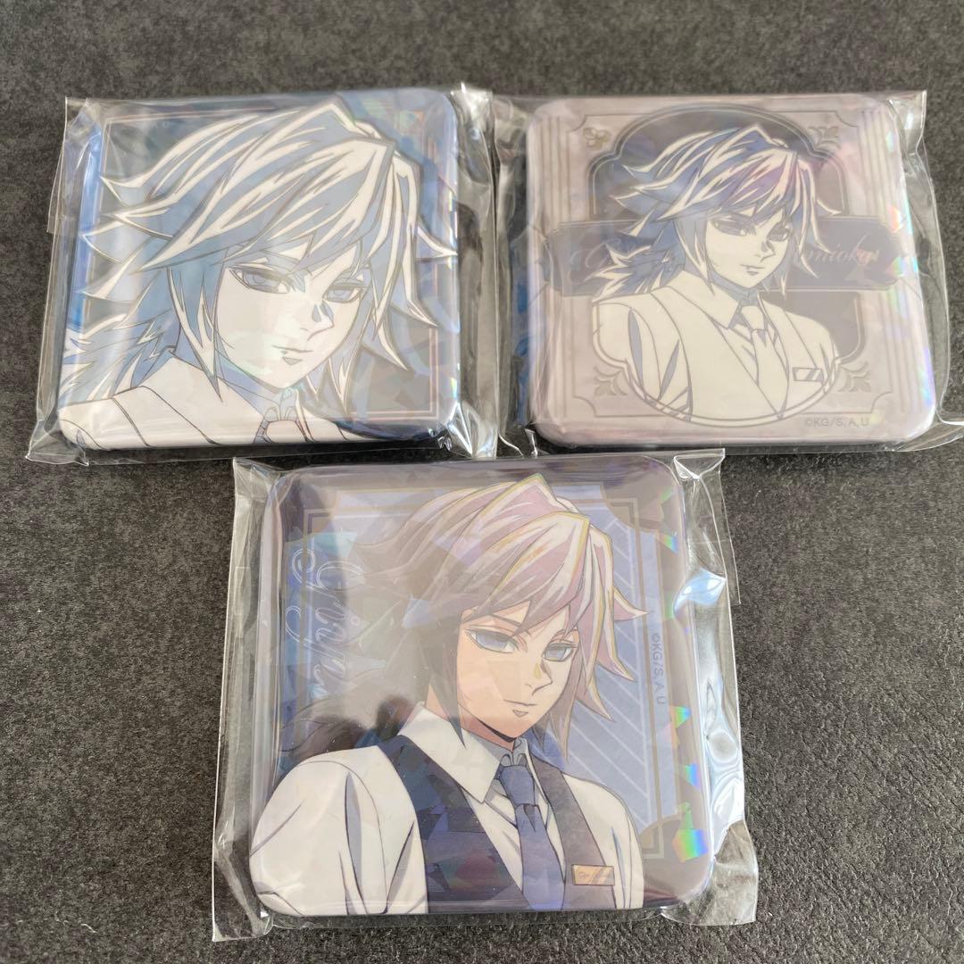 鬼滅の刃　モクテル　冨岡義勇　缶バッジ　セミコンプ　第二弾　コレクションロト