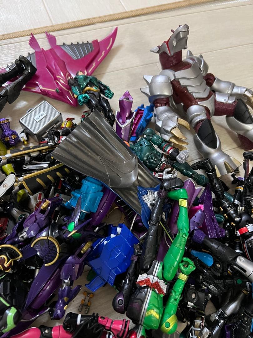 仮面ライダー フィギュア 大量　ジャンク　換装系