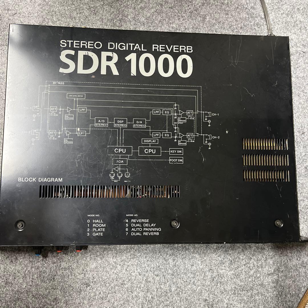 ギター SDR1000  IBANES  STEREO  DEGTAL REVERB