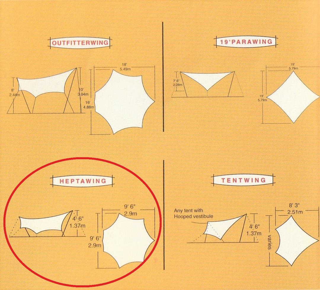 moss tents モス　ヘプタウィング