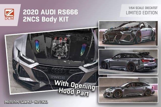 1/64 アウディ Audi RS666 改造 Modify GTR