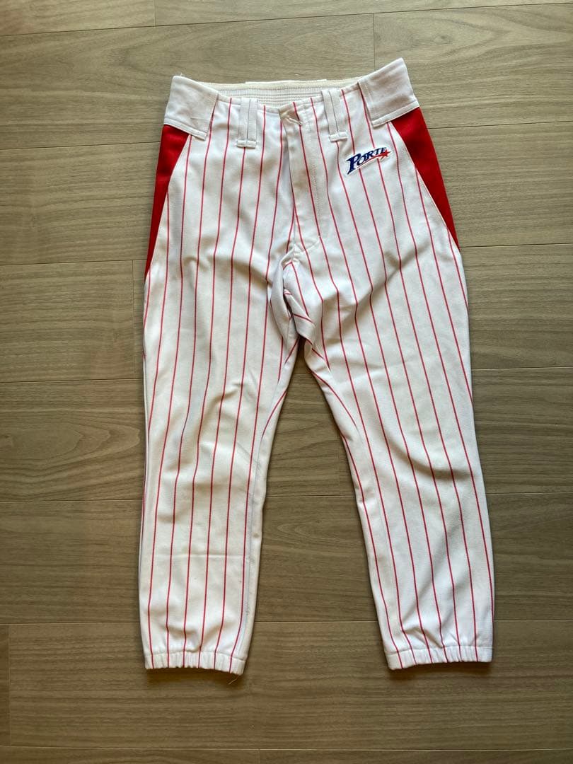 Porte 野球ウェアセット 赤色