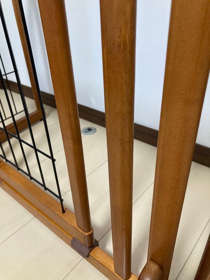 リッチェル Richellペット用 木製おくだけドア付きゲート S