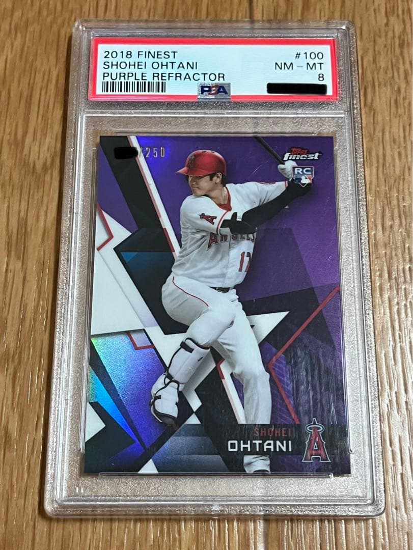 2018 Finest Ohtani Purple Ref RC /250 大谷