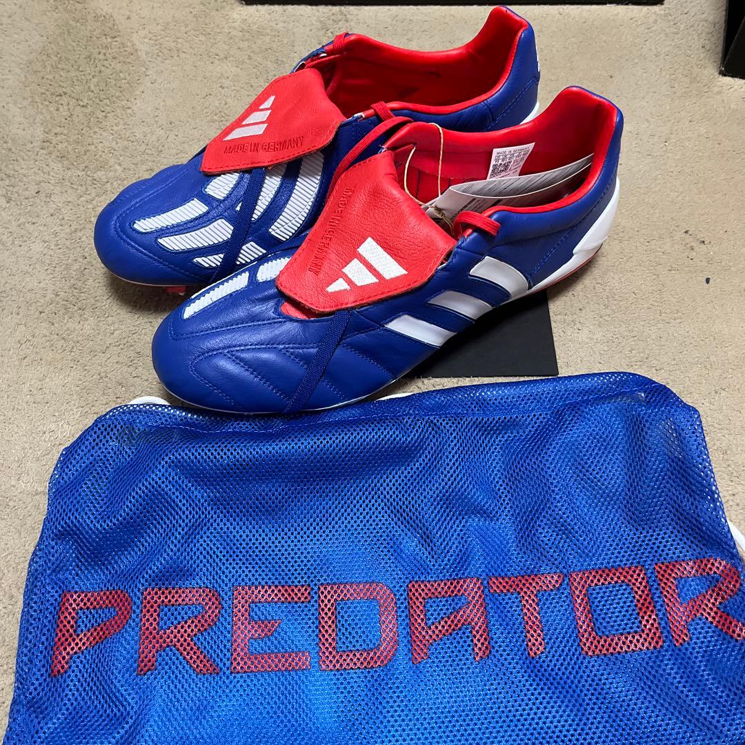 アディダス プレデター マニア復刻版　29センチサッカーシューズ 青赤
