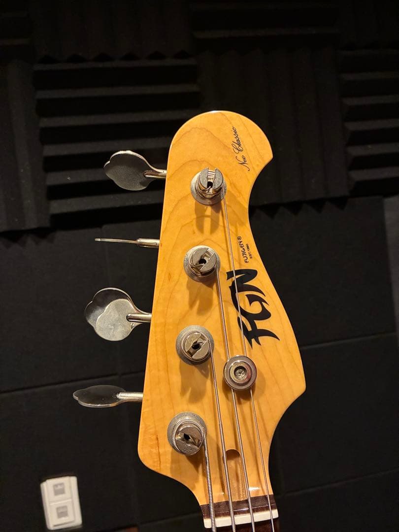 【レアカラー/美品】フジゲン　ジャズベース　ネオクラシック　NJB10RAL