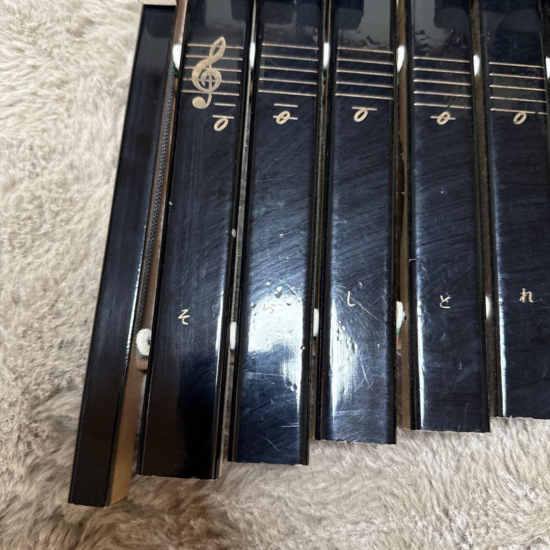 YAMAHA 卓上木琴 No.185 ヤマハ マレット付き 打楽器　30音