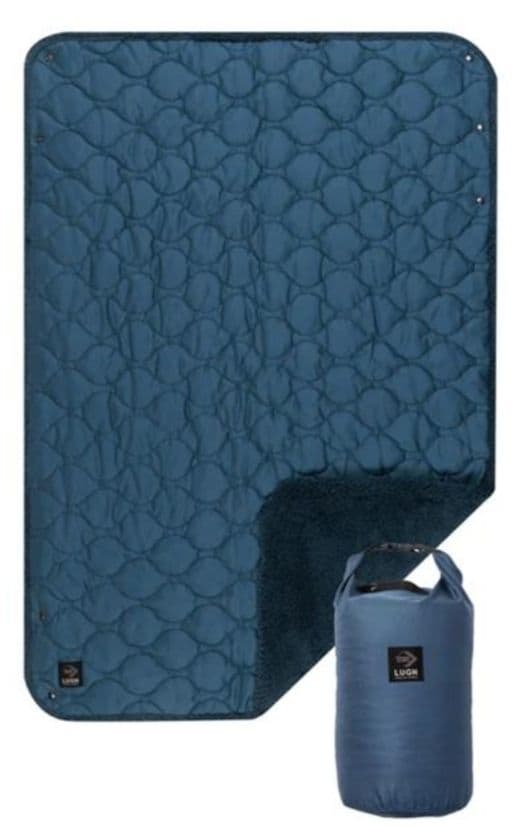 LUGH 魔法瓶ブランケット 新6層 グラフェン Sサイズ　インディゴ