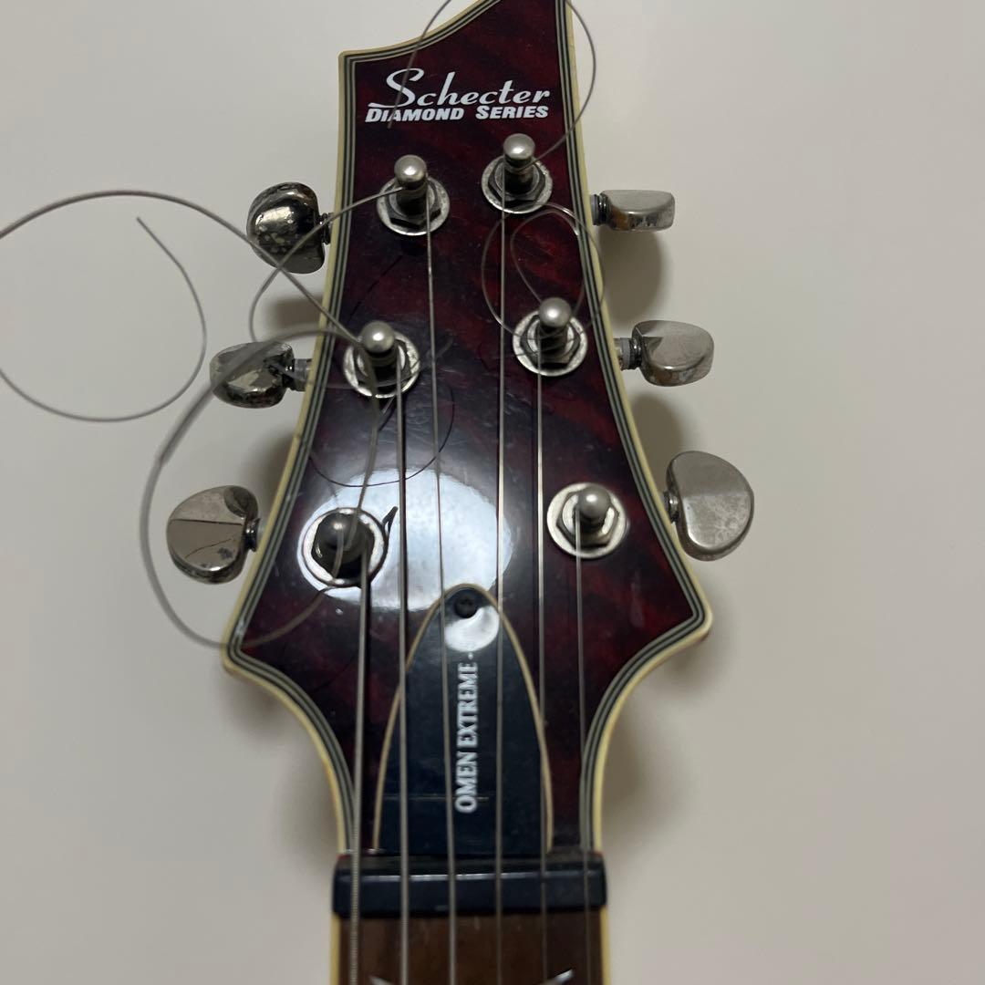 Schecter diamond series エレキギター ワインレッド