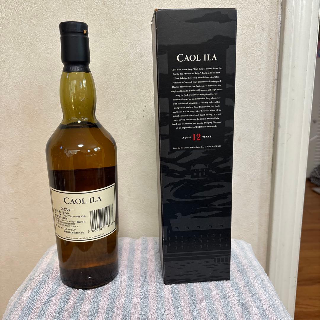 カリラ12年オールドボトル（旧化粧箱入り）43%70cl2000年代流通品