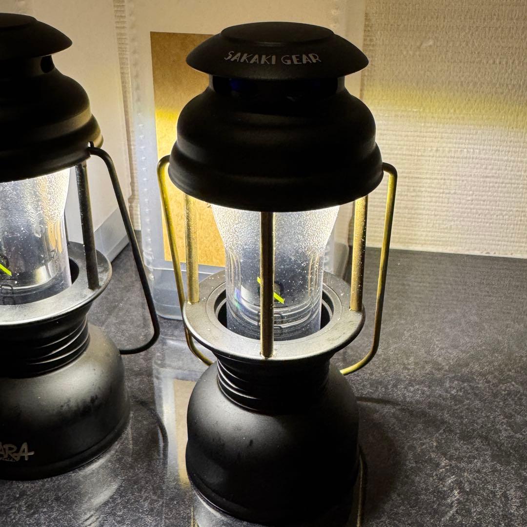 名もなきランタン2種 ゴールゼロ・専用ケース付 ランタンシェード