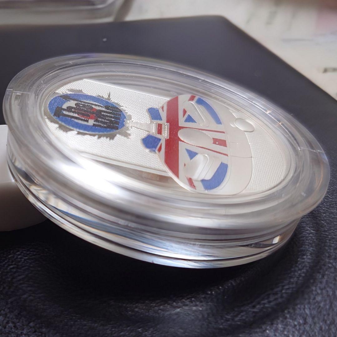 2021年 イギリス銀貨 2ポンド ザ・フー 1オンス銀貨 SV999 純銀