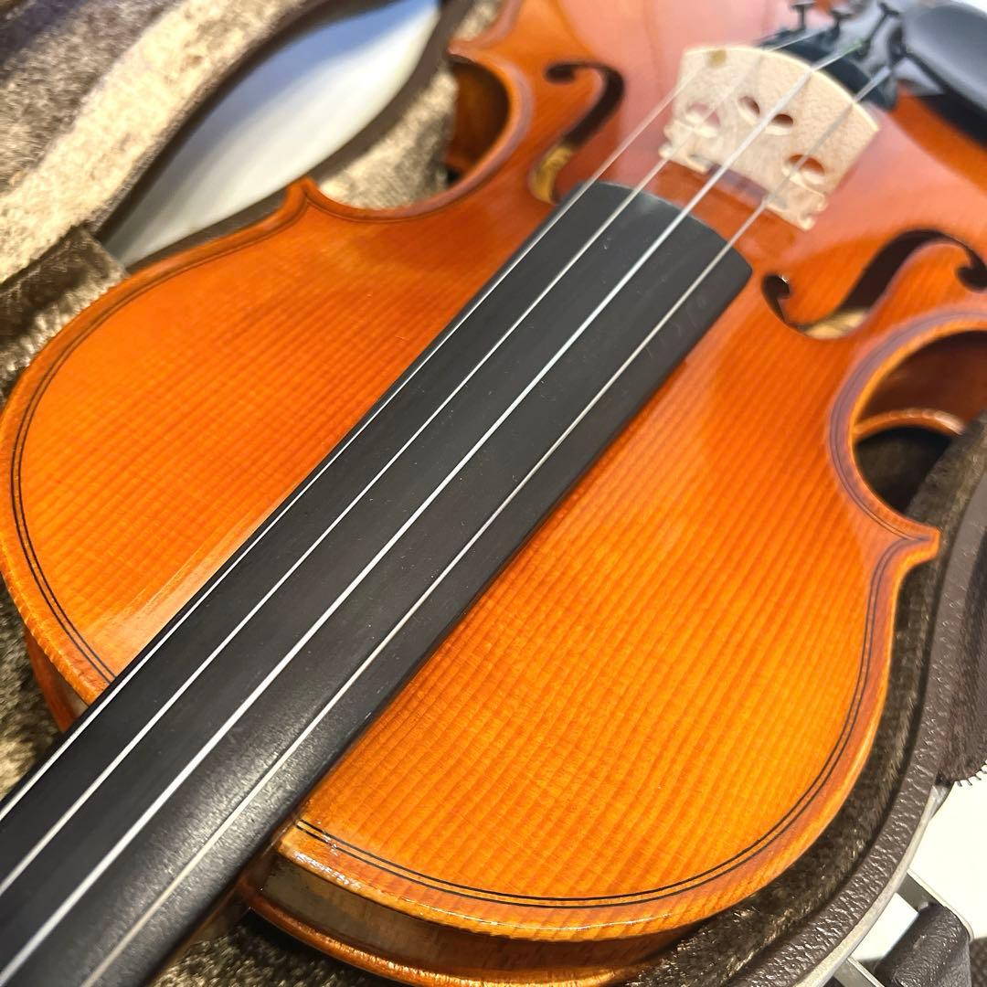 【極美品】K. SHIMORA NO.80 4/4 バイオリン ドイツ製