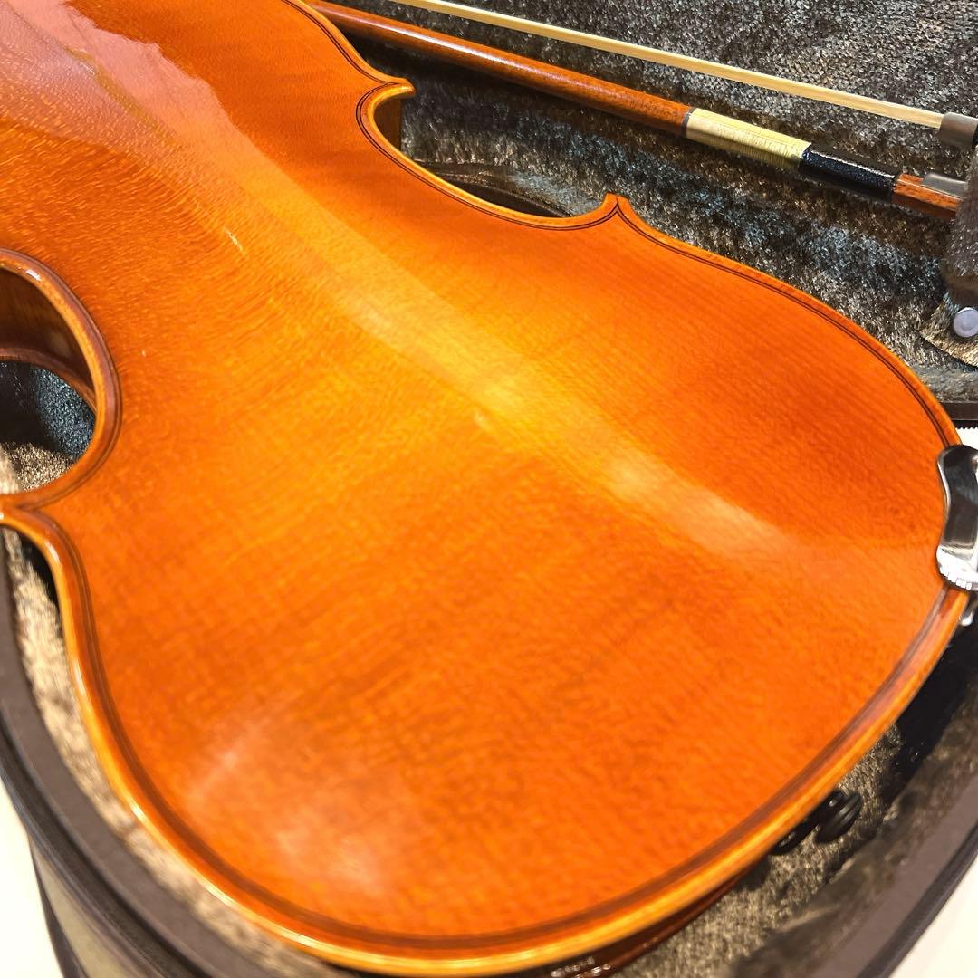 【極美品】K. SHIMORA NO.80 4/4 バイオリン ドイツ製
