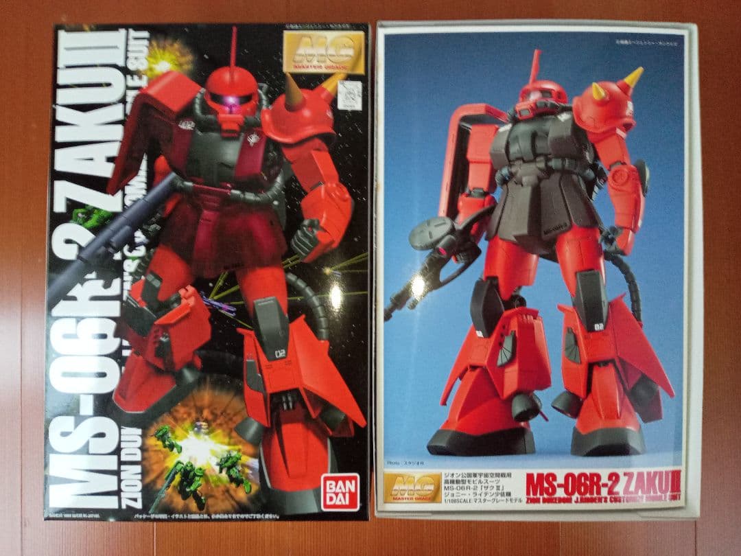 【初期モデル】 1/100 MGシリーズ　ZAKUⅡ　４種 セット