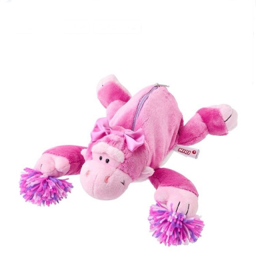 【匿名発送！新品未開封！】ニキ ゴリラ ピンク チア　ペンケース　筆箱