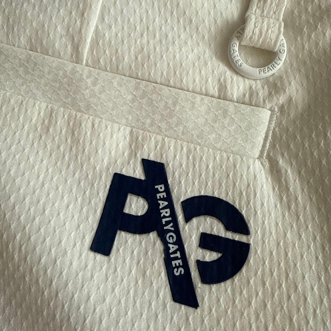 現行モデル　パーリーゲイツ　ハーフパンツ　短パン　白　ホワイト　4 M〜L相当