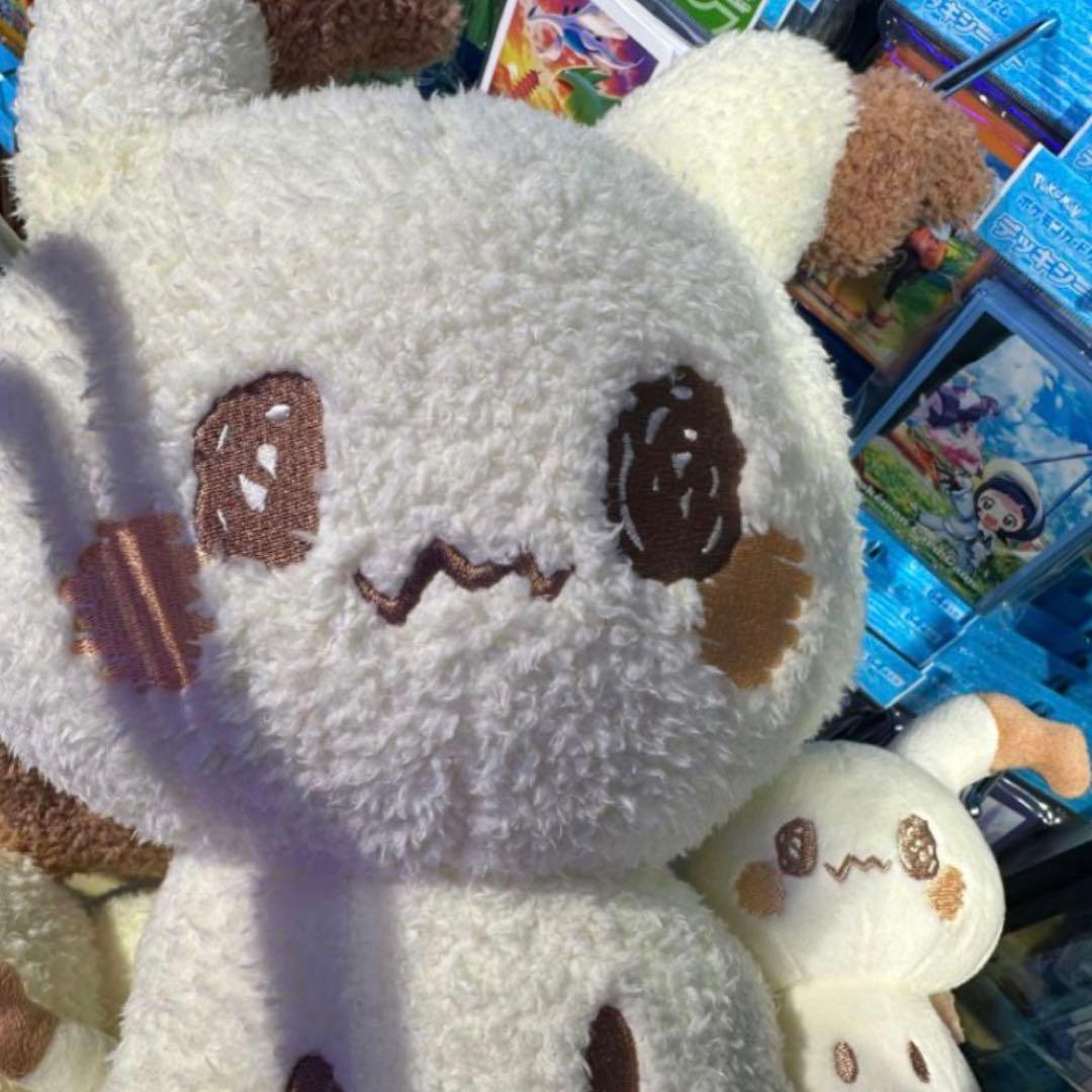 ポケピース　ぬいぐるみ　ぬいぐるみといっしょ　ミミッキュ