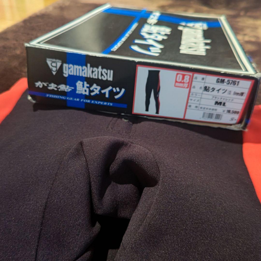 Gamakatsu がま鮎 鮎タイツ0.8㎜厚 【MＬ】鮎ベスト【Ｌ】