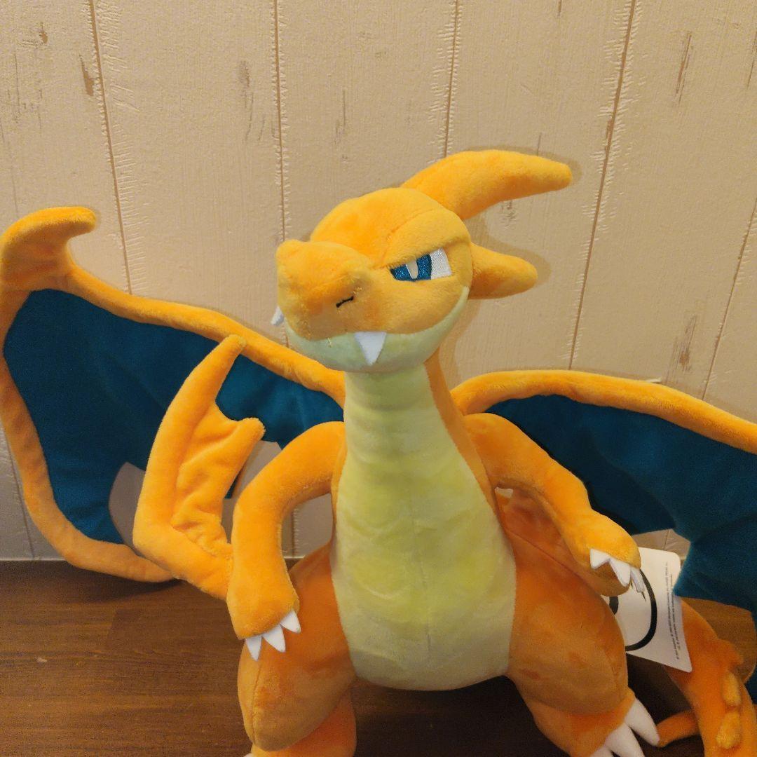 【紙タグ付き】 ポケモン メガリザードンＹ ぬいぐるみ ポケモンセンター