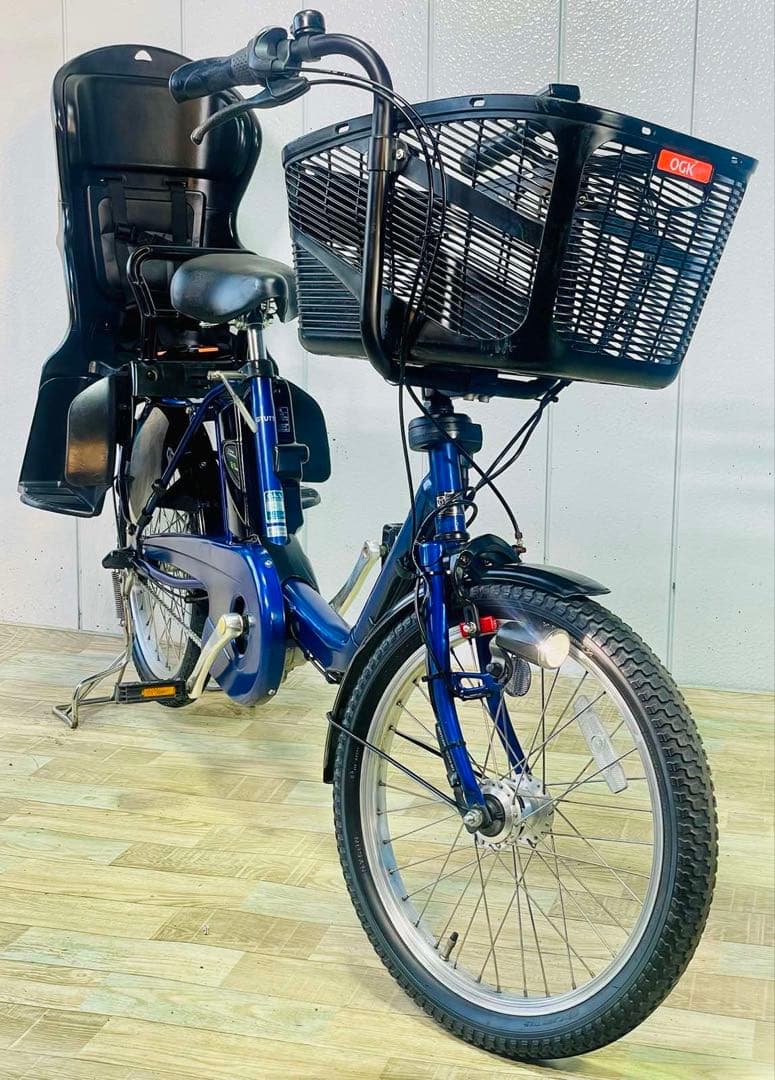 ★3017パナソニック8.9アンペア 20インチ子供乗せ電動アシスト自転車