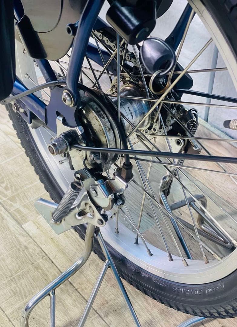 ★3017パナソニック8.9アンペア 20インチ子供乗せ電動アシスト自転車